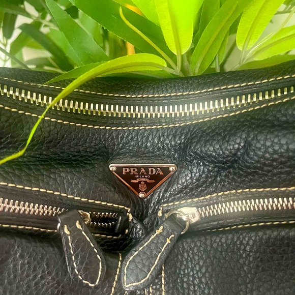 Prada Black Leather Handbag - Picture 5 of 16